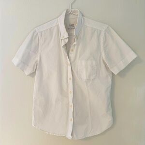 KARDO x Wildfang Button Down Dress Shirt in White Size Medium